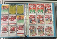 Joe Montana Card Collection (78) Cards in Binder