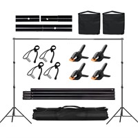 CPLIRIS Backdrop Stand for Parties, 6.5x10ft Photo