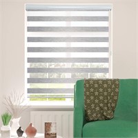 ShadesU Blinds for Windows Dual Layer Zebra Roller