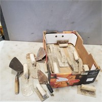 Box of Misc Hand Trowels