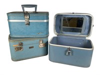 Vintage Luggage Vanity Carry Cases