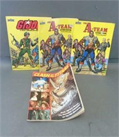 Marvel Comic Books and Clash of the Titans Comic