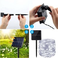 2 pcs x 39.4 feet  GooingTop Solar String Lights 2