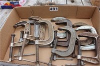 (10) C Clamps