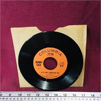 Johnny Cash 45-RPM Record (Vintage)