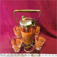 Circa. 1960's Cocktail Set