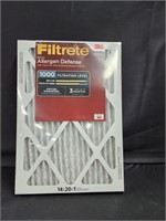 2- 14x20x1 3M air filters