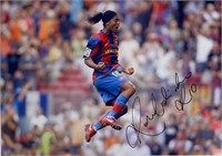 Autograph  Ronaldinho Photo