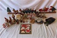 Vintage and Modern Santa Collection