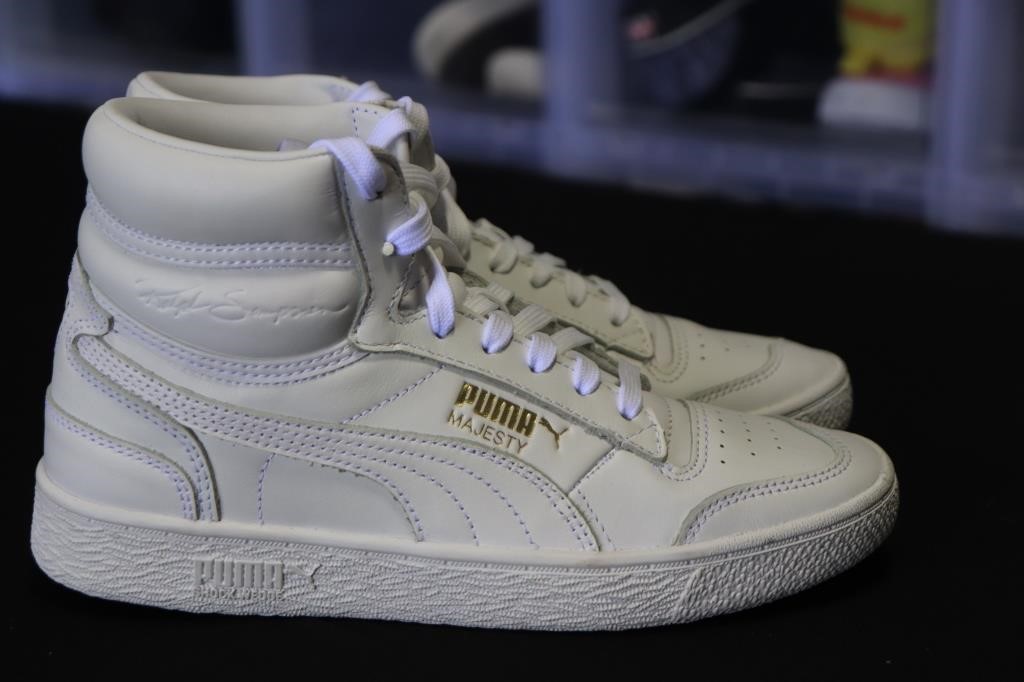 Puma Ralph Sampson Mid Size 4 New No Box