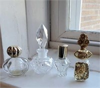 Tiny little perfume bottles