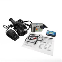 Panasonic PV-L558 & Sony MVC-FD75 Digital Camera