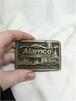 Allegheny Land & Mineral Co. Belt Buckle