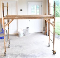6' long Perry rolling scaffolding
