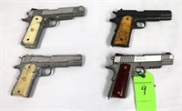 Lot (2) 1911 Style Prop Air Pistols,