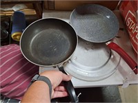 Pans and microwave plate