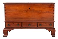 American Federal Style Blanket Chest, 19th C.
