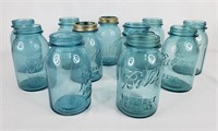 Ball Perfect Mason Jars Blue (11)