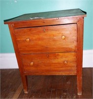 Mid 19th Century Virginia Cherry two drawer