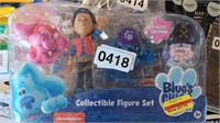 BLUES CLUES COLLECTIBLE FIGURE SET