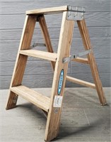 Small Werner Wooden Step Ladder