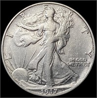 1917-S Walking Liberty Half Dollar CLOSELY