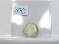 1833 P Capped Bust Dime 90% Silver