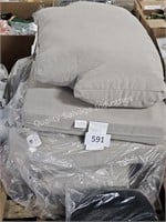 4pc asst cushions