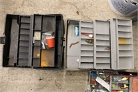 2 TACKLE BOXES AND CONTENTS