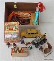 Lincoln Logs Grand Hotel and Misc. Toys