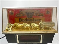 Vintage Budweiser Clydesdales clock