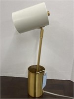 Gold Tone Desk Lamp