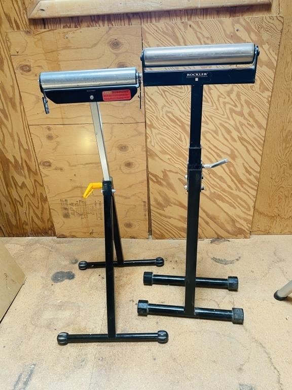 Rockler & Workforce Roller Stands 40 x 12