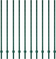 $114  XYADX Metal Fence Post 7ft, Pack of 10