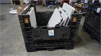 Storage Bin W/Folding Tables