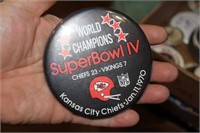 World Champion Superbowl Button