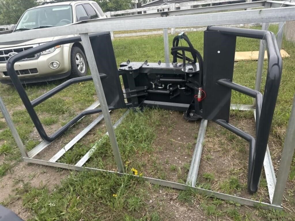 Unused 2024 Skid Steer Bale Squeeze Hydraulic