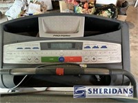 PRO-FORM ZT3 TREADMILL AND GOLD GYM PEDDLE MACHINE