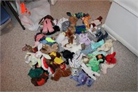 Group of Approx 50 TY Beanie Babies