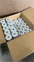 35 unopened cash register paper roll tape