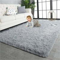 MSRP $110 8x10 Soft Grey Area Rug