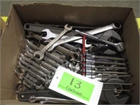 (2)Boxes of Wrenches, Torque Wrenches &
