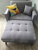 Foldout futon chair
