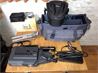 Magnavox VHS Videocamera/Canon Powershot A550