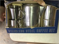 Stainless Coffee Camp Set (New)