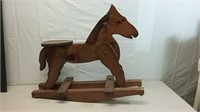 Wooden Rocking Horse