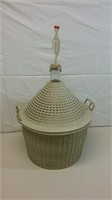 Glass Carboy With Basket