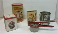 Nice Lot Vintage Kitchen Display Items