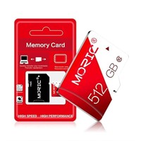 MORIC 512GB Micro SD Card with Adapter High Speed