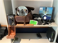 Lot of Vintage Camera Equipment